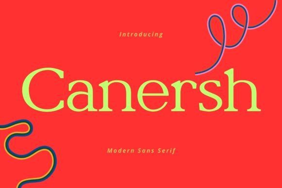 Canersh: A Premium Serif Font for Elegant Branding