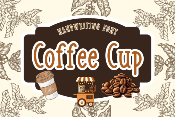 Coffee Cup Font for Modern Web Design