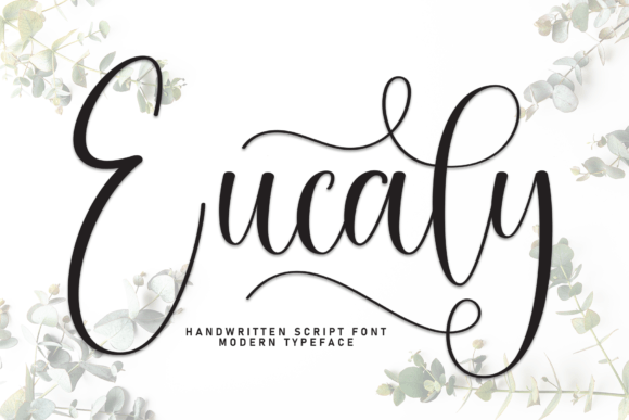 Eucaly: A Warm Handwritten Typeface for Modern Brands