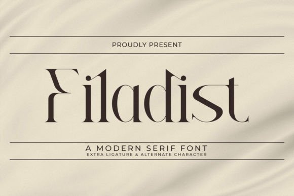 Filadist: A Premium Serif Font for Branding