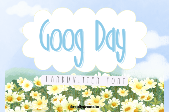Goog Day: A Handwritten Typeface for Authentic Branding