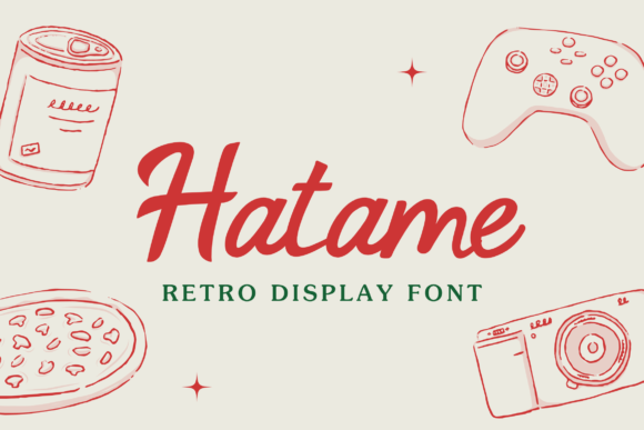 Hatame: A Warm Handwritten Typeface for Branding