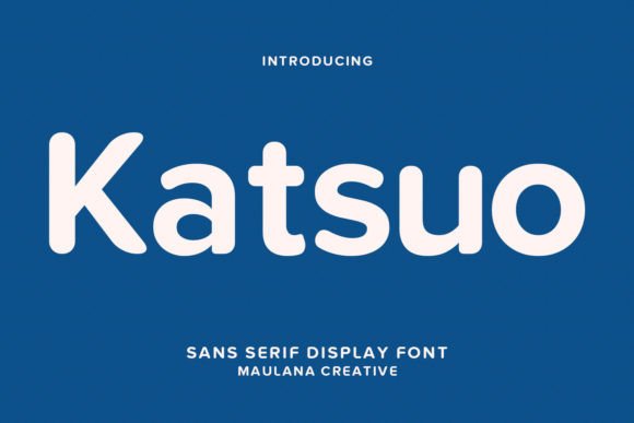 Katsuo Font Review: Bold Sans Serif for Modern Design