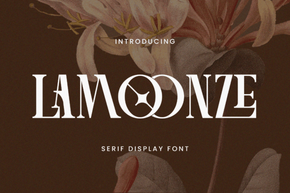 Lamoonze: A Bold Serif Font for Makers