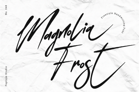 Magnolia Frost: A Script Font for Elegant Branding