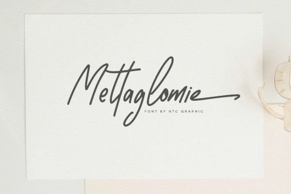 Mettaglomie: A Minimalist Script Font Review