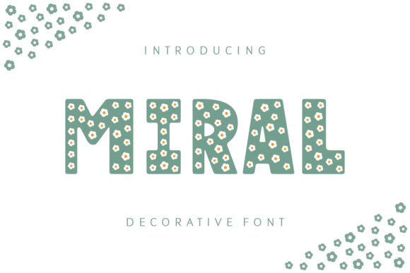 Miral: Elegant Decorative Fonts for Editorial Design