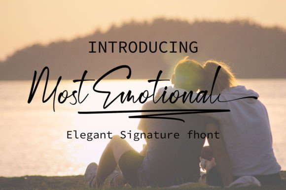 Most Emotional Font for Elegant Web Design
