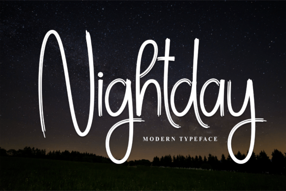 Nightday Font Review for Handmade Brands