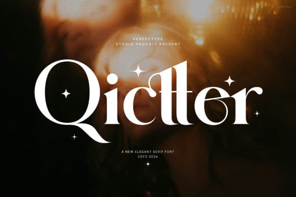 Qictter Serif Font for Elegant Craft Branding