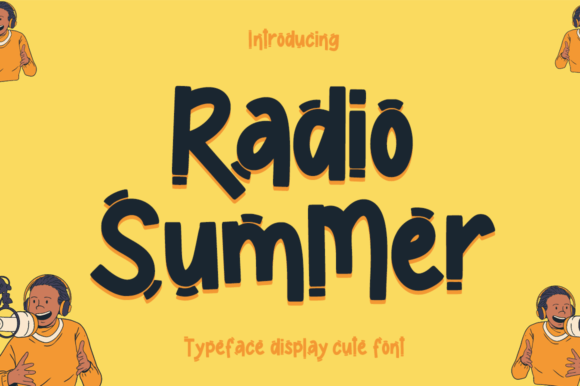 Radio Summer: A Charming Handwritten Font for Brands