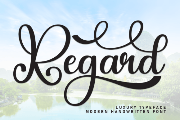 Regard: A Sweet Handwritten Font for Branding